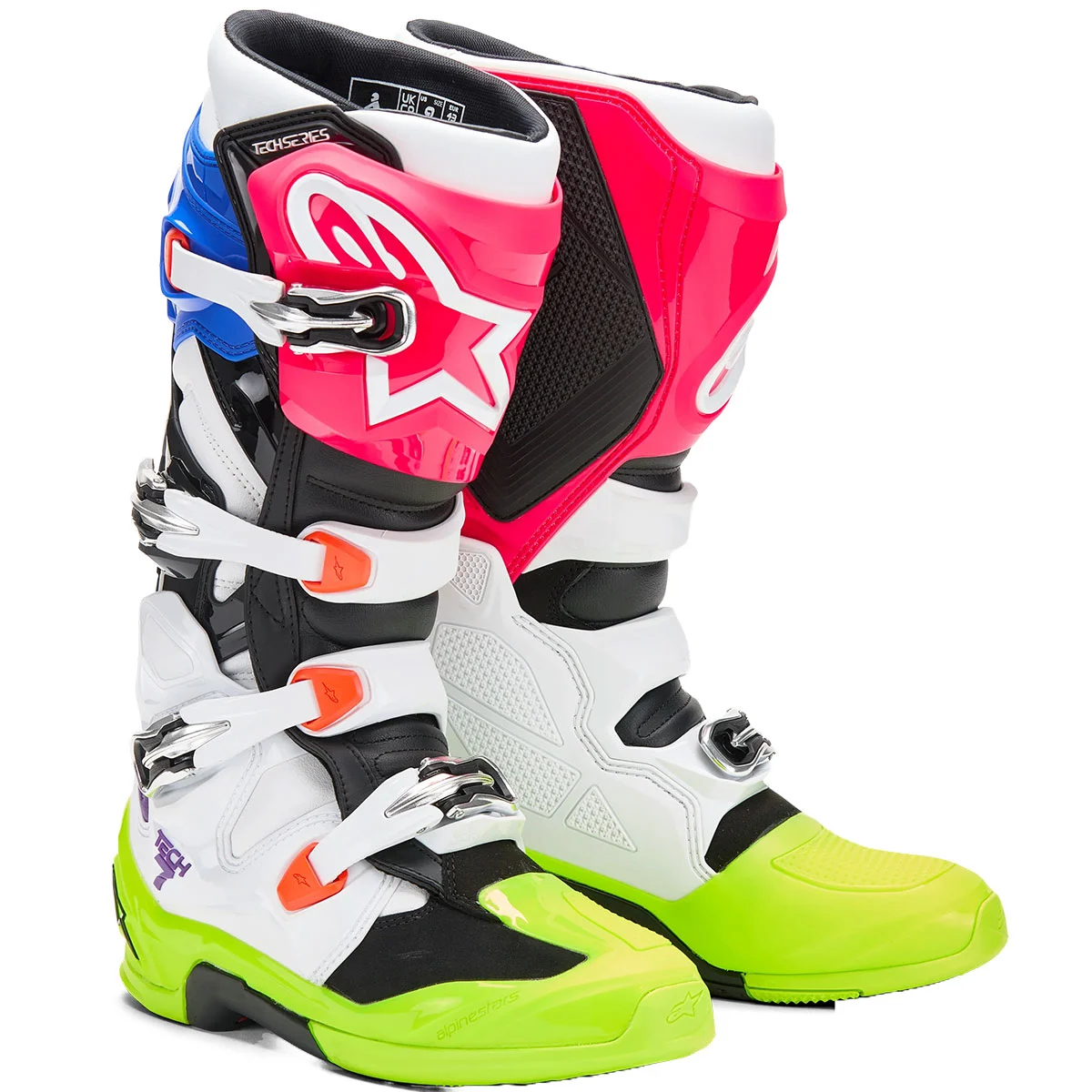 Bota Alpinestars Tech 7 Hay Event 4 SMX Supercross 25 LE